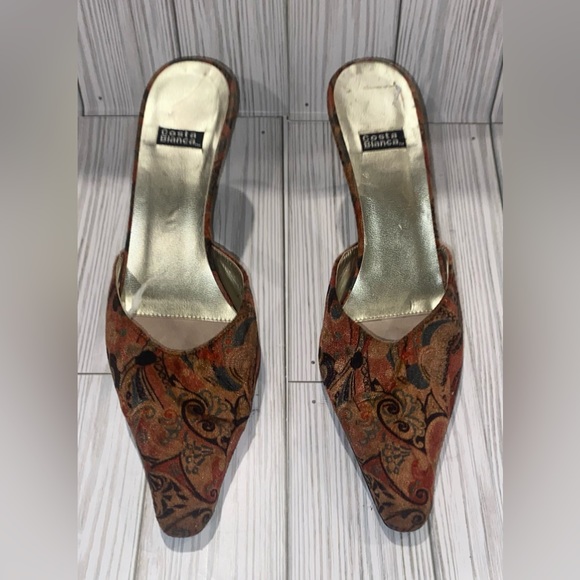 Costa Blanca Paisley Mule Size 7.5 ❤️ - Picture 5 of 13